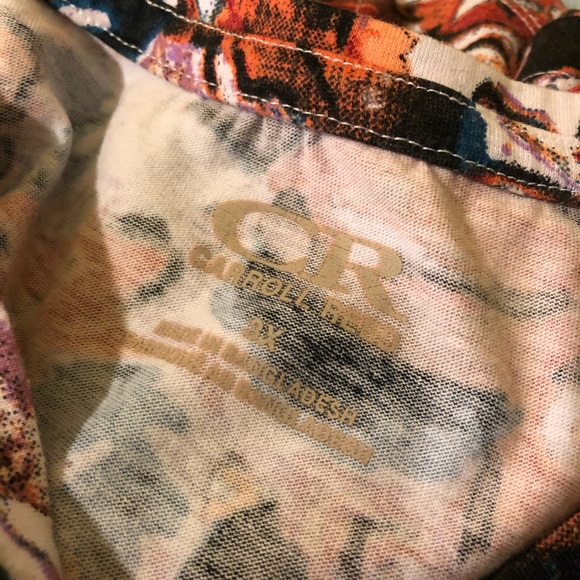 CARROL REED FLORAL TEE - Picture 5 of 5